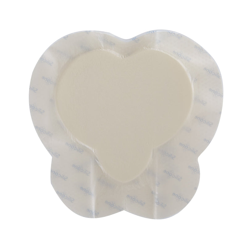 Zenifoam Gentle Border Foam Dressing 7 X 7 Inch With Border Waterproof Backing Silicone Face and Border Sacral Sterile (1186696_EA) 1/EA