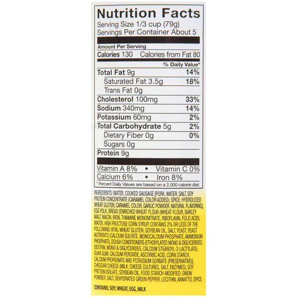 Thick-It® Thickened Food 15 oz. Can Sausage / Cheese Omelet Flavor Puree IDDSI Level 4 Extremely Thick/Pureed (902353_EA) 1/EA
