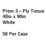 McKesson General Purpose Drape Physical Exam Patient Drape 40 W X 90 L Inch NonSterile (146676_CS) 50/CS