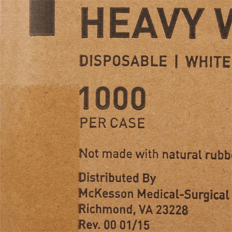 McKesson Fork Heavy Weight White Polypropylene (959242_CS) 1000/CS