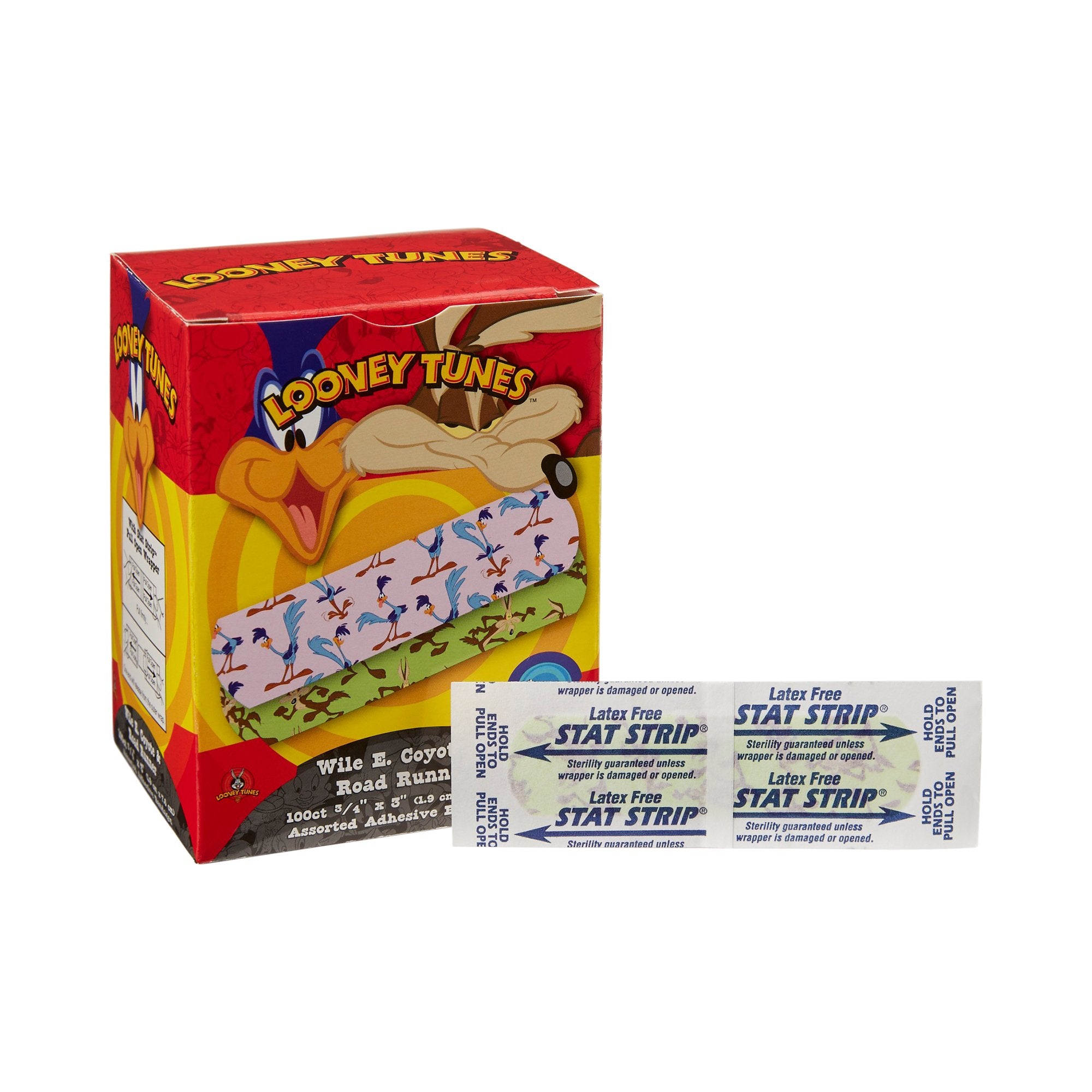 Looney Tunes™ Stat Strip® Adhesive Strip 3/4 X 3 Inch Plastic Rectangl ...
