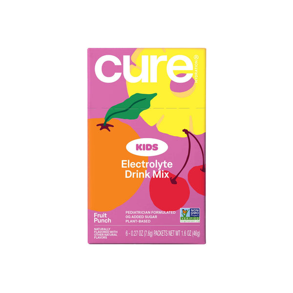 Cure® Oral Electrolyte Solution Fruit Punch Flavor 7.5 Gram Electrolyte (1256637_PK) 6/PK
