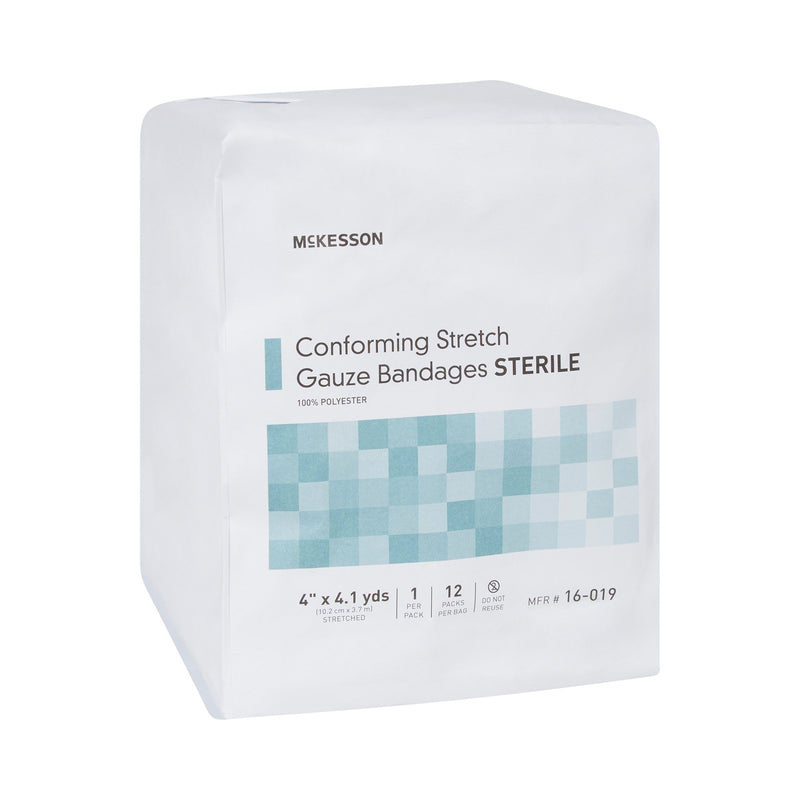 McKesson Conforming Bandage 4 Inch X 4-1/10 Yard Sterile 1 per Pack (999366_RL) 1/RL