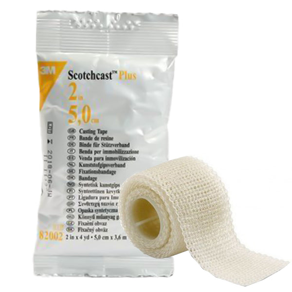 3M™ Scotchcast™ Plus Cast Tape 2 Inch X 12 Foot Fiberglass / Resin White (979841_BX) 10/BX