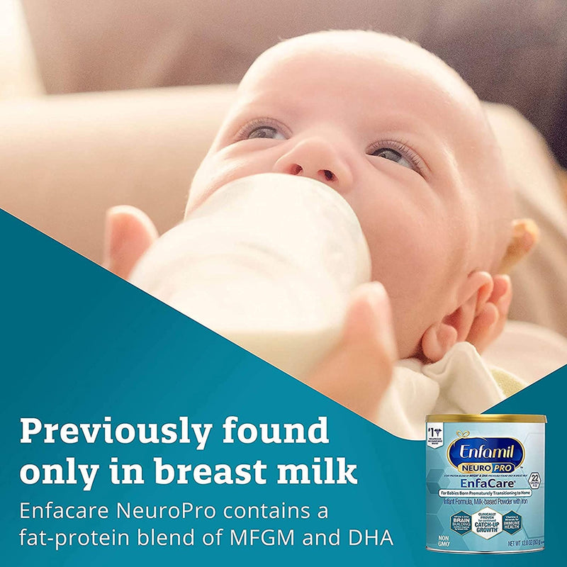 Enfamil® NeuroPro™ EnfaCare® Infant Formula Unflavored 13.6 oz. Can Powder Milk-Based Premature (1114127_EA) 1/EA