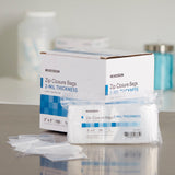 McKesson Reclosable Bag 2 X 3 Inch Polyethylene Clear Zipper Closure (957782_BG) 1/BG