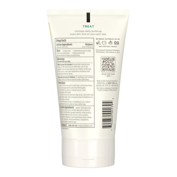 Burt's Bees® Natural Acne Solutions Acne Treatment 4 oz. Scrub (1233942_EA) 1/EA