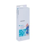 McKesson Wrist / Hand Brace with Thumb Spica Thumb Spica Nylon / Cotton-Terry / Foam / Elastic / Spandex Right Hand Blue / Gray Small / Medium (1159132_EA) 1/EA