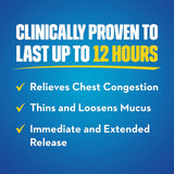 Mucinex® Cold and Cough Relief 600 mg Strength Tablet 40 per Box (797347_BX) 40/BX