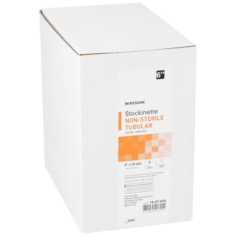 McKesson Stockinette Tubular 6 Inch X 25 Yard Cotton NonSterile (457632_RL) 1/RL