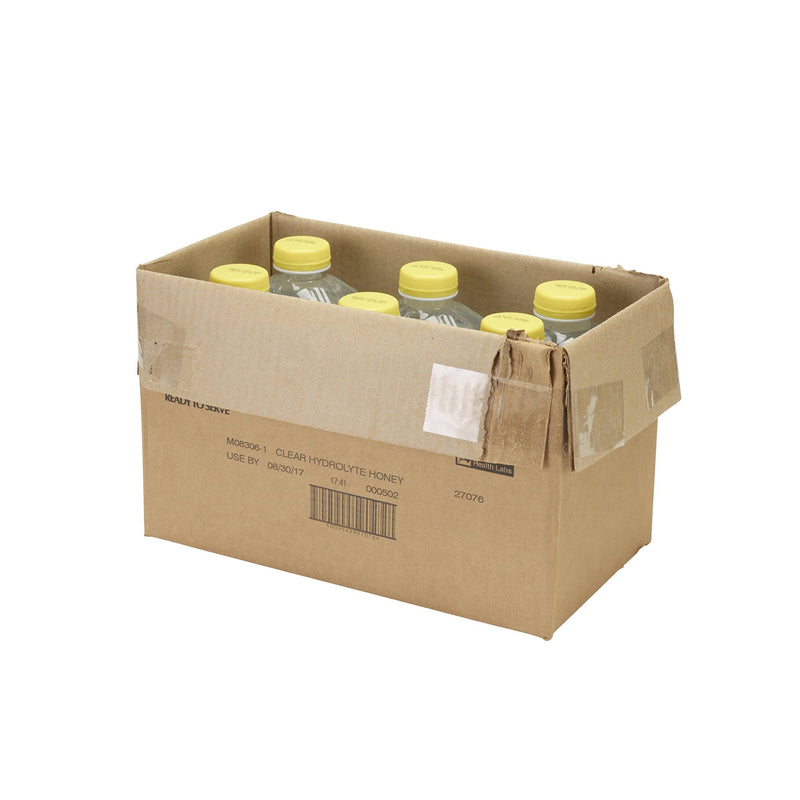 Thick & Easy® Hydrolyte® Thickened Water 46 oz. Bottle Lemon Flavor Liquid IDDSI Level 3 Moderately Thick/Liquidized (732818_EA) 1/EA
