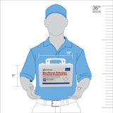 First Aid Only Bloodborne Pathogen Spill Clean Up / Personal Protection With CPR Pack Kit First Aid Only (1202997_EA) 1/EA