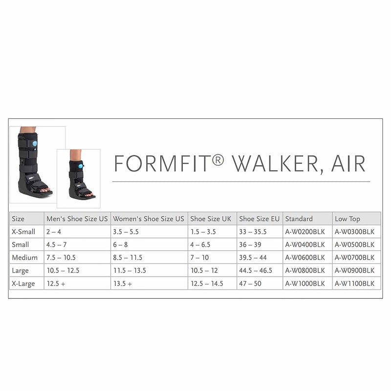 Formfit® Walker Air Air Walker Boot Pneumatic Adult Medium Short (816762_EA) 1/EA