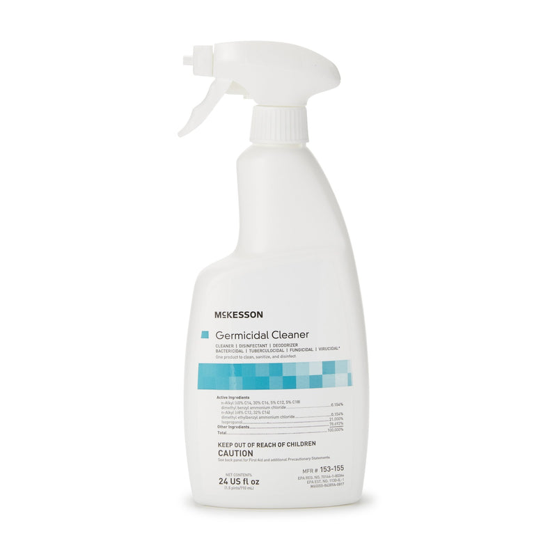 McKesson Surface Disinfectant Cleaner Alcohol Based Trigger Spray Liquid 24 oz. Bottle Alcohol Scent NonSterile (1103354_EA) 1/EA
