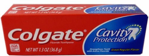 Colgate® Cavity Protection Toothpaste Regular Flavor 1 oz. Tube (1004084_CS) 24/CS