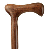 Brazos™ Twisted T-Handle Cane Wood 37 Inch Height Walnut (1055944_EA) 1/EA