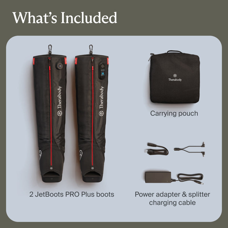 RecoveryAir PRO JetBoots Long Compression Massage Garment & Control Unit Outseam: 35-1/2 to 41 Inch / Thigh Circumference: Up to 31-29/32 Inch (1259153_PR) 1/PR