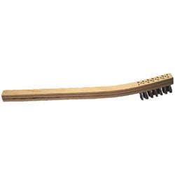 Advance Brush Welders Toothbrushes, 7 1/2", 3 X 7 Rows,Carbon Steel Wire, Wood Handle (410-85054) Each