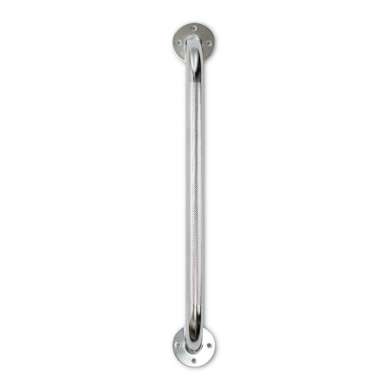 McKesson Wall Grab Bar Chrome Finish Knurled Steel (1103375_CS) 3/CS