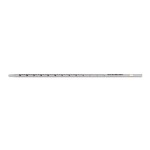 McKesson Serological Pipette 1 mL 0.01 mL Graduation Increments / 0.03 mL Negative Graduations Sterile (1176004_CS) 500/CS
