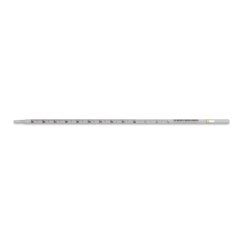 McKesson Serological Pipette 1 mL 0.01 mL Graduation Increments / 0.03 mL Negative Graduations Sterile (1176004_CS) 500/CS