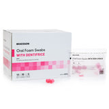 McKesson Oral Swab Dentifrice Foam Tip 10 per Pack (862155_CS) 100/CS