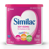 Similac® Soy Isomil® Infant Formula Unflavored 12.4 oz. Can Powder Soy Galactosemia / Lactose Intolerance (746697_EA) 1/EA