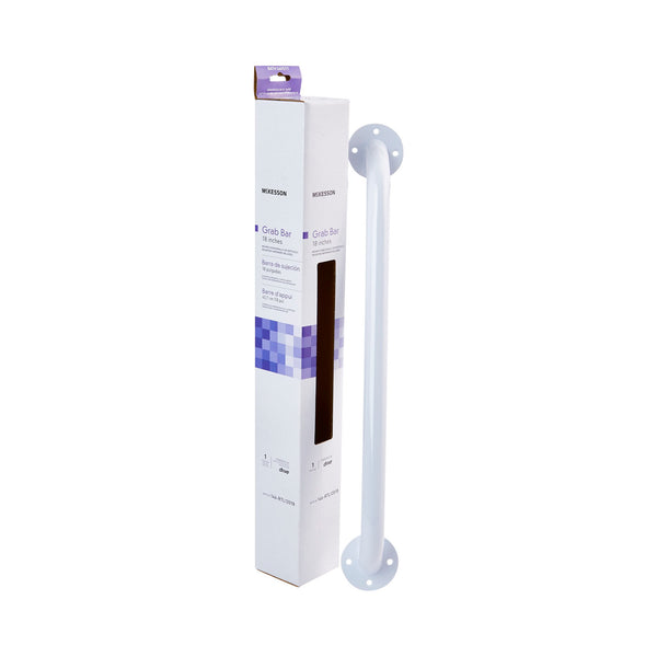 McKesson Wall Grab Bar White Steel (1065237_EA) 1/EA