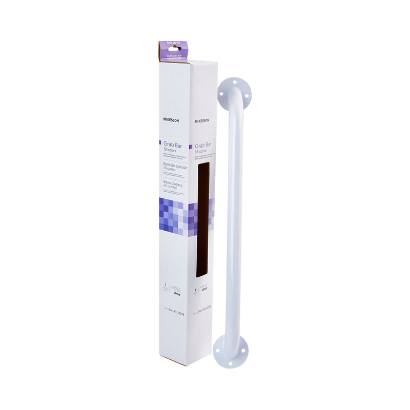 McKesson Wall Grab Bar White Steel (1065237_EA) 1/EA