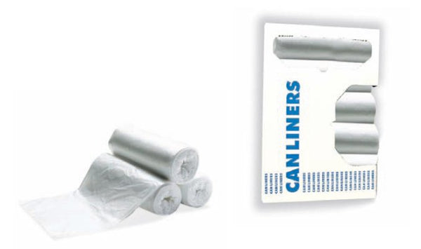 Heritage™ Trash Bag 56 gal. Natural HDPE 16 Mic. 43 X 48 Inch Star Seal Bottom Coreless Roll (707427_CS) 8/CS