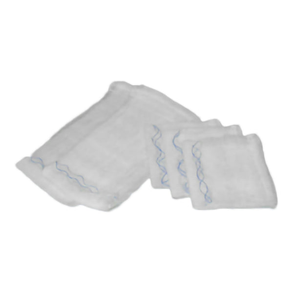 McKesson Gauze Sponge 4 X 8 Inch 12-Ply Sterile X-Ray Detectable 10 per Tray (472515_CS) 48/CS