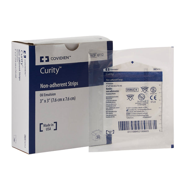 Curity™ Oil Emulsion Impregnated Dressing Square 3 X 3 Inch Sterile (217297_EA) 1/EA