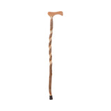 Brazos™ Twisted T-Handle Cane Wood 37 Inch Height Sassafras (1149597_EA) 1/EA