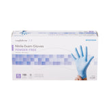 McKesson Confiderm® 3.8 Exam Glove X-Large NonSterile Nitrile Standard Cuff Length Textured Fingertips Blue Not Rated (921612_CS) 1000/CS