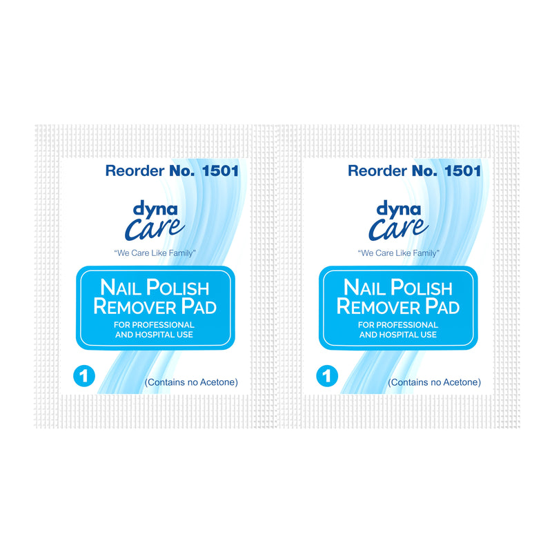 dynaCare Nail Polish Remover Pad 1.97 X 2.48 Inch (813832_CS) 1000/CS