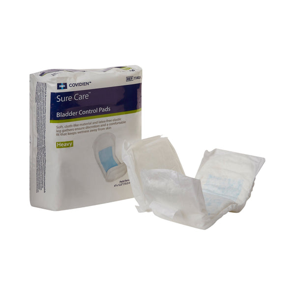 Sure Care™ Bladder Control Pad 4 X 12-1/2 Inch Heavy Absorbency Polymer Core One Size Fits Most (731672_CS) 96/CS