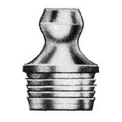 Alemite Drive Fittings, Straight, 37/64 in, Male/Male, (025-1666) Each