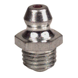 Alemite Metric Fittings, Straight, 5/8 in, Male/Male, 8 mm (025-2103) Each