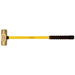 Ampco Safety Tools Non-Sparking Sledge Hammer, 10 lb, 33 in L (065-H-72FG) Each