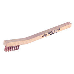 Ampco Safety Tools Scratch Brushes, 7 7/8 in, 3 X 7 Rows, Toothbrush Style Handle (065-TB-10) Each