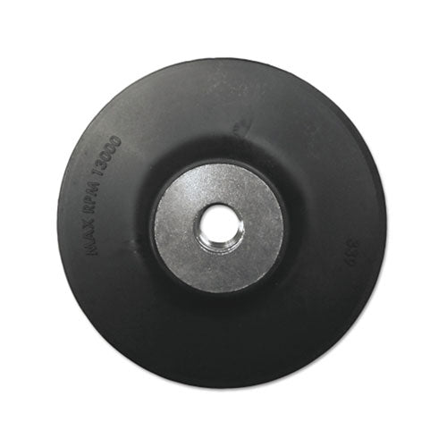 Anchor Brand® General Purpose Back-up Pad, 4-1/2 in x 5/8 in -11, 12000 RPM (102-BP-450) 10 EA / BX