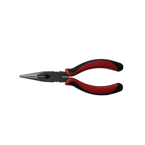 Anchor Brand® Solid Joint Long Nose Pliers, Drop Forged Steel, 6 in (103-10-206) Each