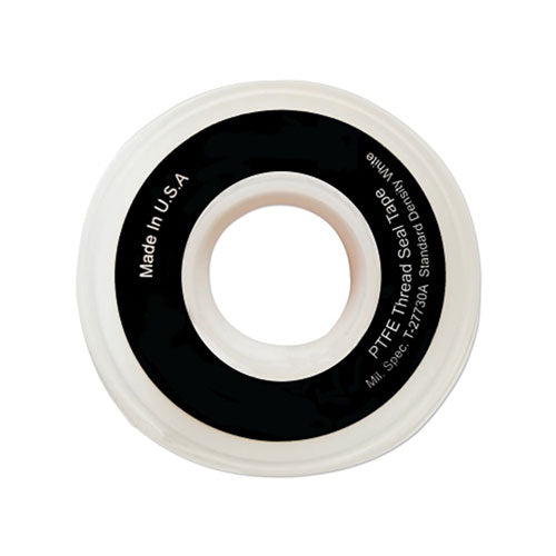 Anchor Brand® White PTFE Thread Sealant Tape, 1 in x 520 in, Standard Density (102-1X520PTFE) 1 Roll