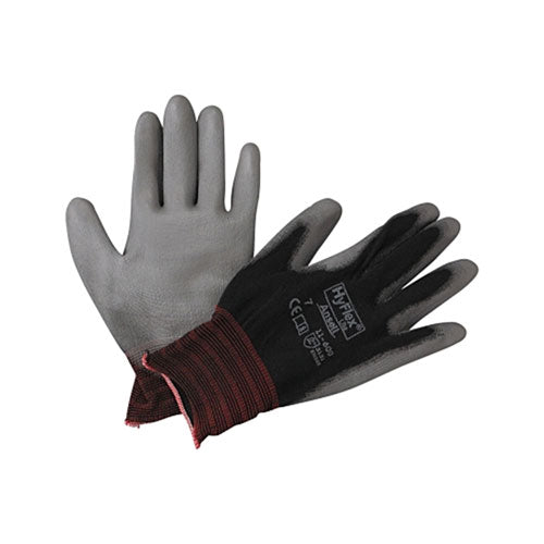 Ansell 11-600 Palm-Coated Gloves, Size 6, Black (012-11-600-6-BK) 1 Dozen