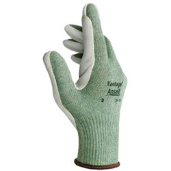 Ansell Vantage Heavy Cut Protection Gloves, Size 9, Mint, Leather (012-70-765-9) 12 Pairs