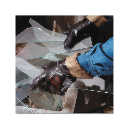 Ansell 28-359 Nitrile Coated Gloves, Size 10, Black (012-28-359-10) 1 Dozen