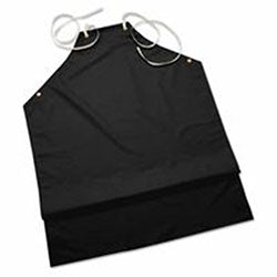 Ansell AlphaTec® Hycar Apron, 35 in x 45 in, Nitrile/Poly-Cotton, Black (012-56-512) 1 Dozen