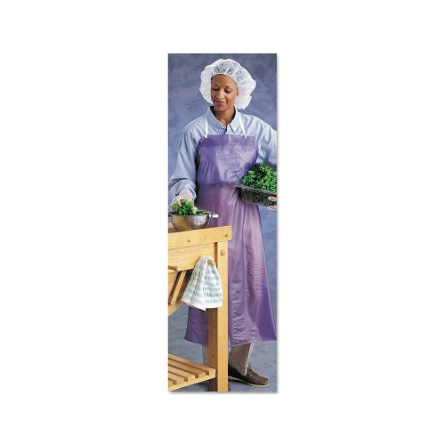 Ansell CPP Vinyl Aprons, 6 mil, 33 in X 54 in, Blue (012-56-009-33X54) 1 Dozen