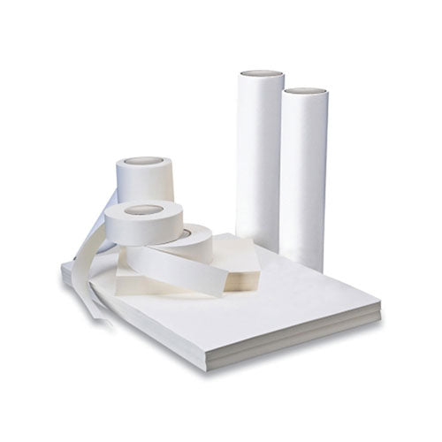 Aquasol Corporation Water Soluble Paper, White, 15-1/2 in x 165 ft x 0.0035 in (047-ASW-35R-15) 1 Roll