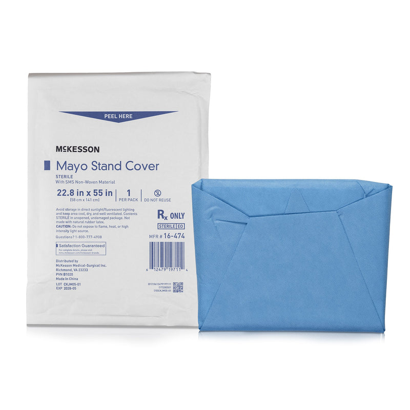 McKesson Brand Mayo Stand Cover 22.8 X 55.5 Inch (854598_CS) 30/CS